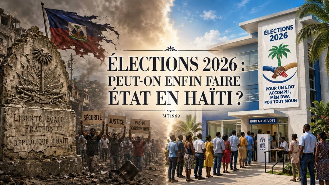 Image principale de l'article ÉLECTIONS 2026 : PEUT-ON ENFIN FAIRE ÉTAT EN HAÏTI ?